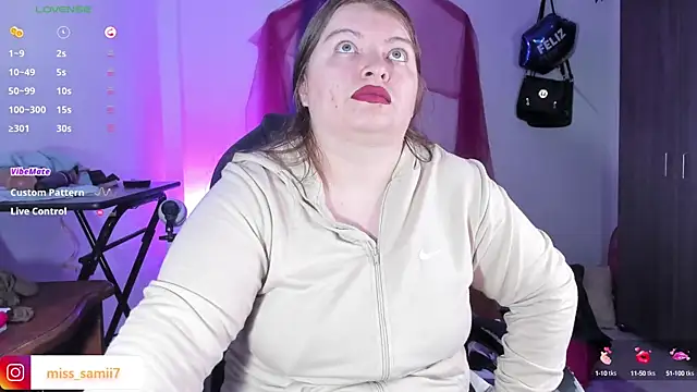 Queensamantha777 online show from October 9, 11:20 pm