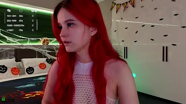 Snapshot of Rina_Red chatting on October 23, 1:33 am Rina Red online show from October 23, 1:33 am