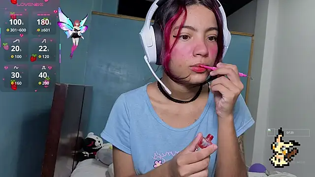 Snapshot of Lovelyamyy chatting on September 21, 5:44 pm Lovelyamyy online show from September 21, 5:44 pm