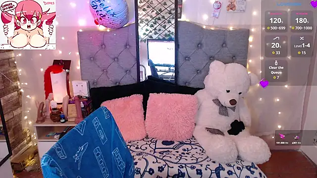 cute bunny95 online show from September 11, 1:55 pm
