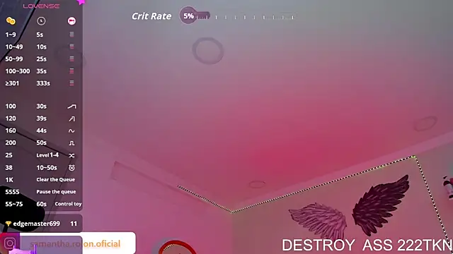 Snapshot of Samantha_Rolon chatting on October 9, 4:16 am Samantha Rolon online show from October 9, 4:16 am