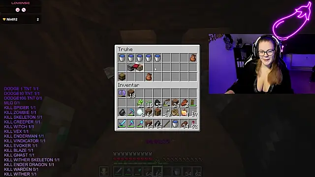 EveBaker04 online show from October 12, 4:31 pm