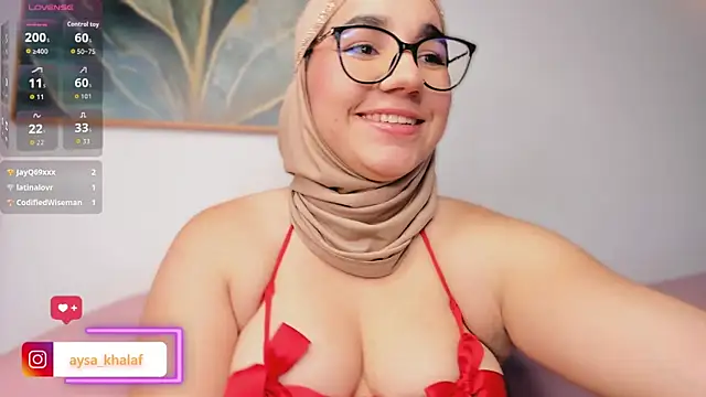 Snapshot of Ayha_khalaf chatting on October 27, 3:13 am Ayha khalaf online show from October 27, 3:13 am