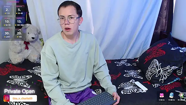 Snapshot of Tina_4_Charlie chatting on September 20, 1:20 pm Tina 4 Charlie online show from September 20, 1:20 pm