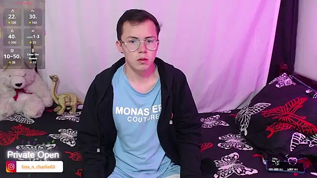 Snapshot of Tina_4_Charlie chatting on September 30, 10:43 am Tina 4 Charlie online show from September 30, 10:43 am