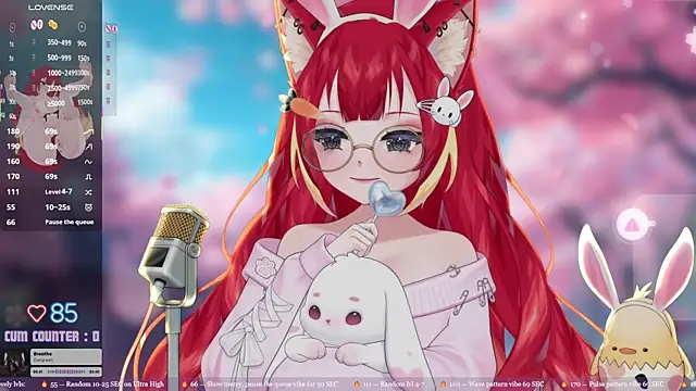 LewdFoxy VT online show from April 1, 6:38 pm