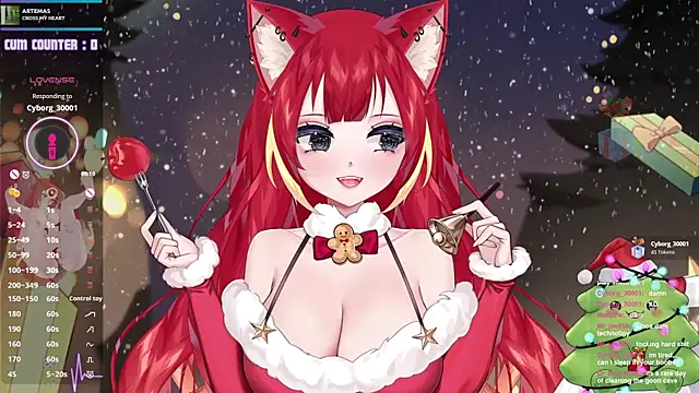 LewdFoxy VT online show from December 16, 7:42 pm