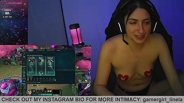 Gamergirl-Linela online show from January 19, 1:57 am