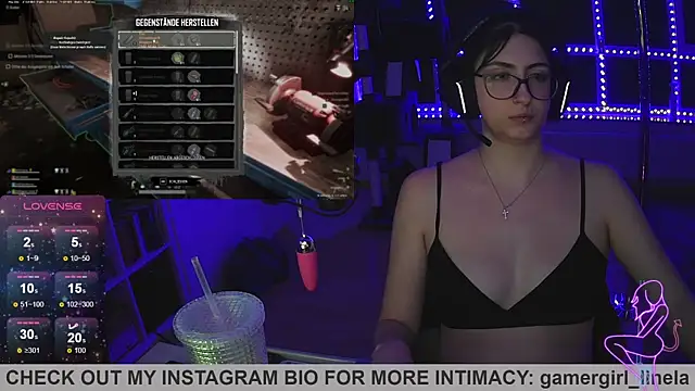 Snapshot of Gamergirl-Linela chatting on September 26, 12:08 am Gamergirl-Linela online show from September 26, 12:08 am