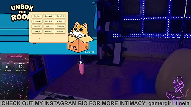 Snapshot of Gamergirl-Linela chatting on September 23, 11:47 pm Gamergirl-Linela online show from September 23, 11:47 pm