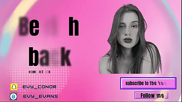 Evy conor online show from September 28, 12:21 pm