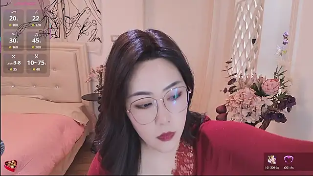 Snapshot of Tingdie chatting on October 31, 6:56 pm Tingdie online show from October 31, 6:56 pm