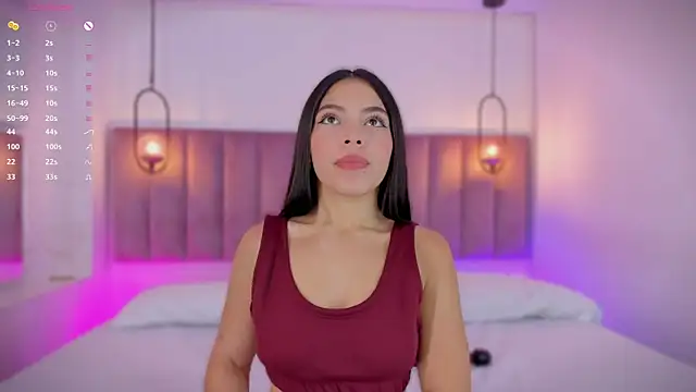 Snapshot of Haily_b chatting on October 12, 8:33 pm Haily b online show from October 12, 8:33 pm