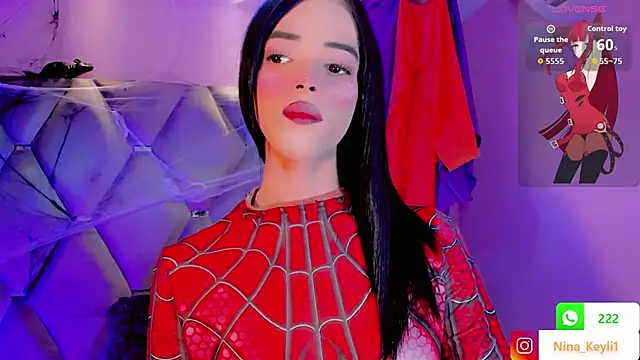 Snapshot of Nina_Keyli chatting on October 19, 7:49 pm Nina Keyli online show from October 19, 7:49 pm