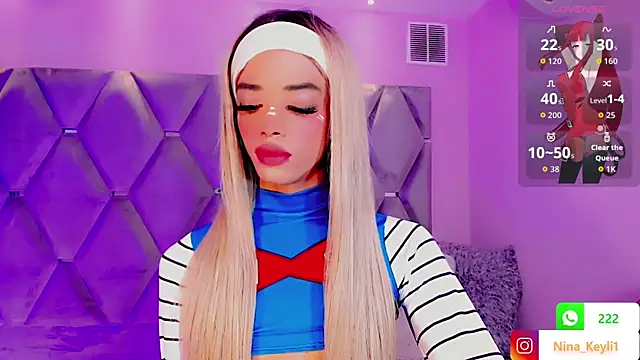 Snapshot of Nina_Keyli chatting on October 9, 12:26 am Nina Keyli online show from October 9, 12:26 am