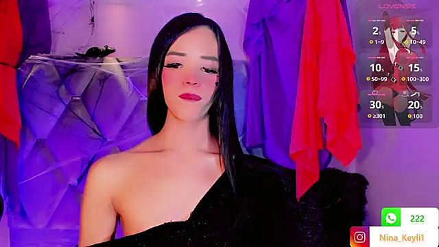 Snapshot of Nina_Keyli chatting on October 18, 3:09 am Nina Keyli online show from October 18, 3:09 am