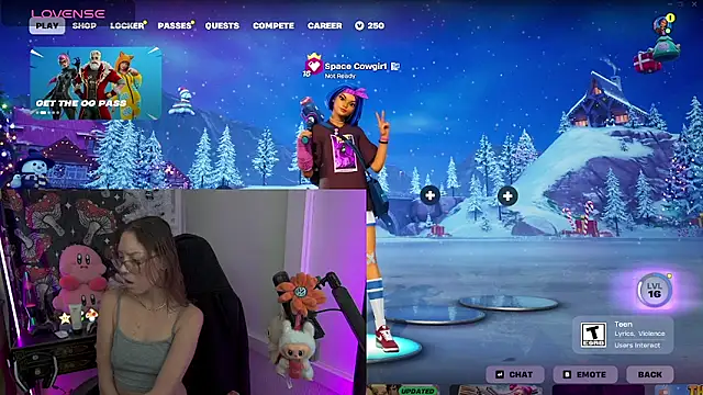 SpaceCowWhore online show from January 6, 4:54 pm