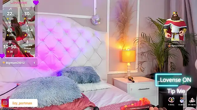 lizy portman online show from December 20, 9:08 pm