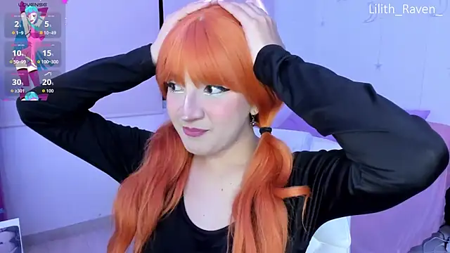 Lilith Raven  online show from October 3, 4:50 am