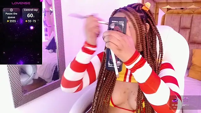 Snapshot of Camila_Mishiima1 chatting on October 3, 12:32 pm Camila Mishiima1 online show from October 3, 12:32 pm