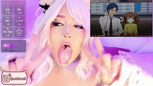 AriaBursett online show from September 23, 4:49 pm