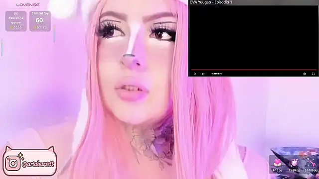 AriaBursett online show from October 28, 5:19 pm