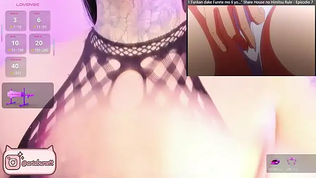 AriaBursett online show from October 23, 4:57 pm