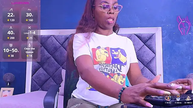 ebony  jheim online show from February 11, 12:17 pm