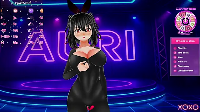Auri Hikaru online show from September 10, 10:43 pm