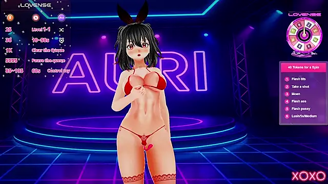 Auri Hikaru online show from February 6, 3:15 pm