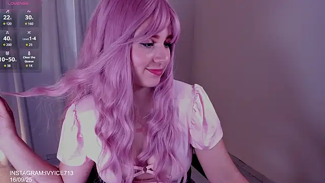 ivy-ice713 online show from September 16, 9:23 pm