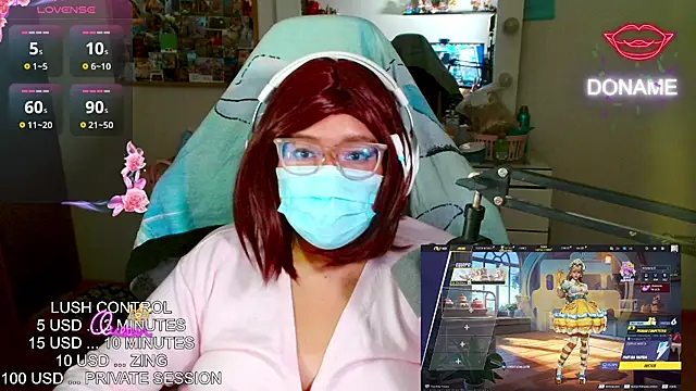 Miss LewdMoon online show from August 2, 4:26 am