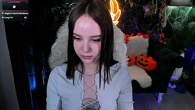 Snapshot of MarySparkle chatting on October 31, 4:36 am MarySparkle online show from October 31, 4:36 am