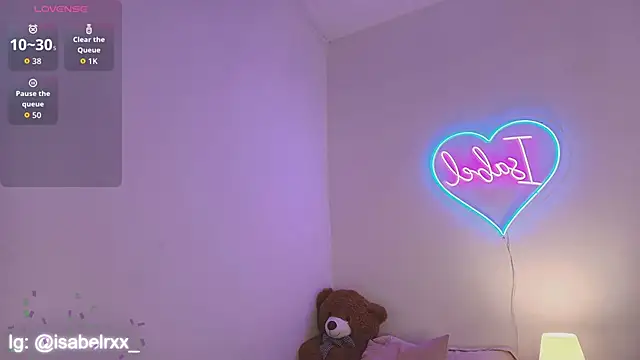 IsabelCortes online show from February 20, 9:04 pm