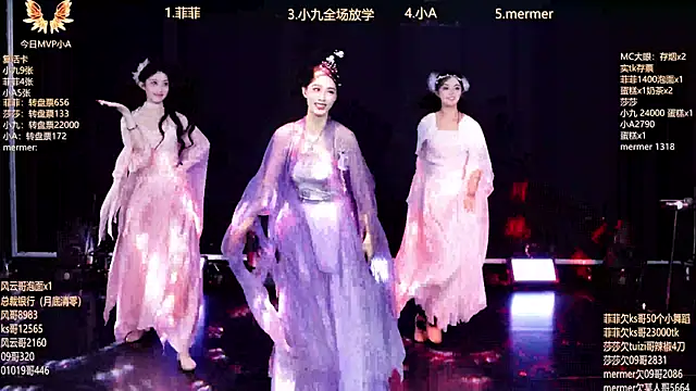 Snapshot of A848 chatting on October 26, 10:54 am A848 online show from October 26, 10:54 am