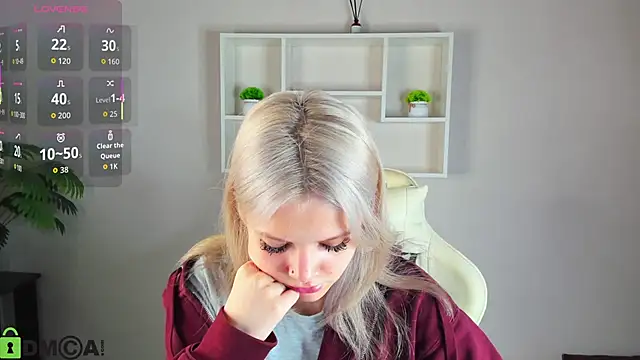 Allice Cox online show from October 10, 1:10 am