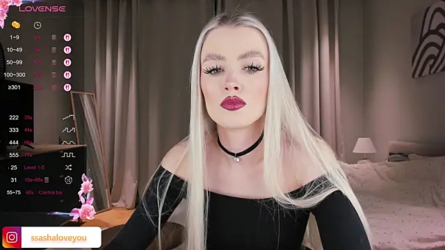 sashaloveyou online show from November 3, 11:09 pm