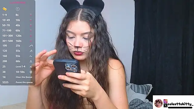 celestte evans 1 online show from October 29, 4:06 am