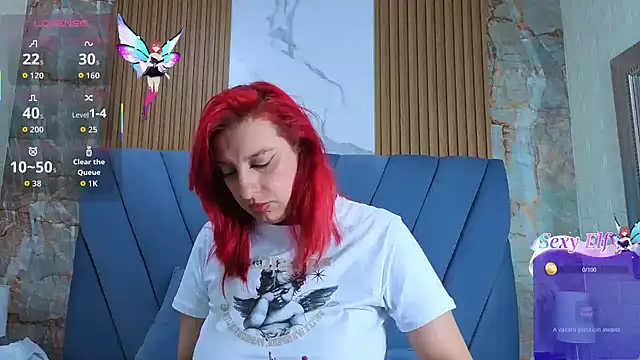 angel  red  online show from January 10, 7:46 am