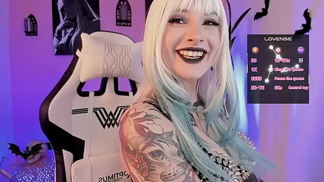 VelvetVampiree online show from March 28, 3:28 am