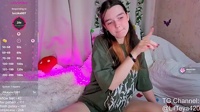 little Teya online show from October 4, 6:23 pm