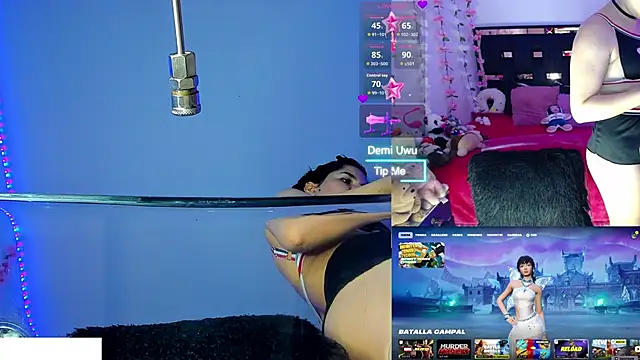 demi chan online show from March 25, 9:23 am