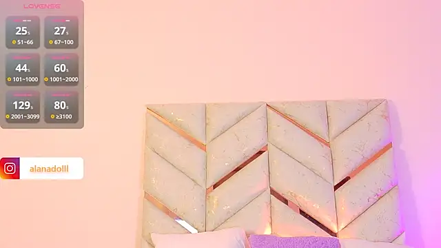 AlanaDoll online show from February 4, 4:10 pm