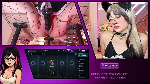 Snapshot of ViviLove_ chatting on October 14, 3:03 pm ViviLove online show from October 14, 3:03 pm