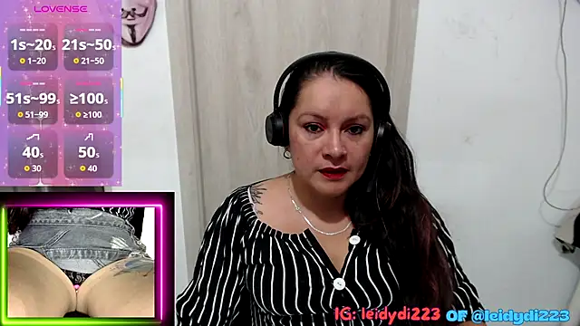 Snapshot of leidydi223 chatting on September 22, 12:09 am leidydi223 online show from September 22, 12:09 am