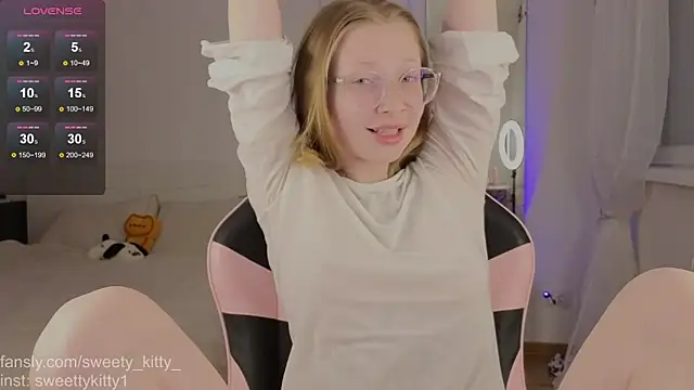 sweettykitty online show from March 21, 4:34 pm