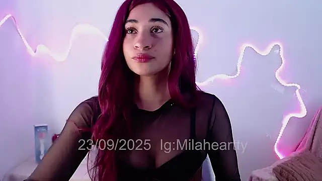 Snapshot of heartty_Milah chatting on September 23, 4:27 pm heartty Milah online show from September 23, 4:27 pm