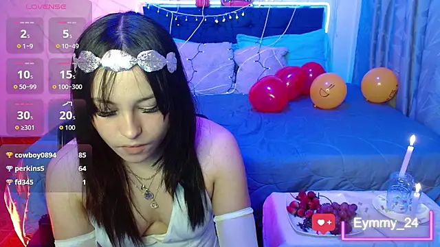 Snapshot of Eymmy_24 chatting on November 1, 5:11 am Eymmy 24 online show from November 1, 5:11 am