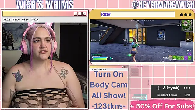 nevermakeawish online show from June 19, 11:24 am