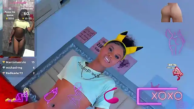 Snapshot of EbonyWildYou chatting on September 21, 3:10 pm EbonyWildYou online show from September 21, 3:10 pm